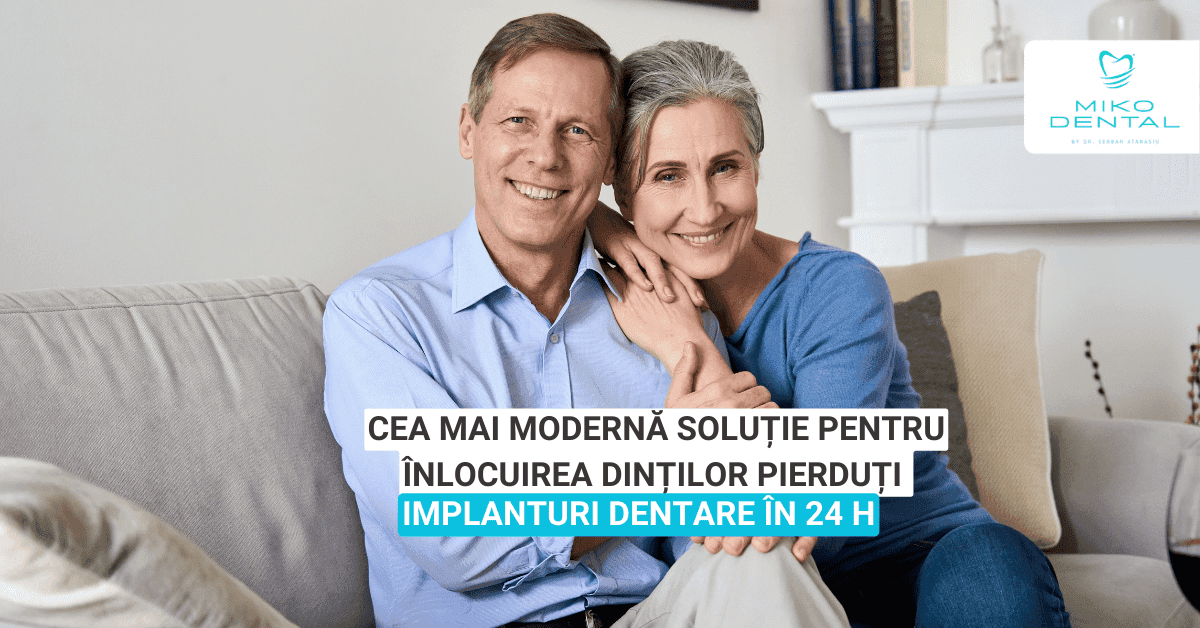 Solutie moderna - Implanturi dentare in 24h